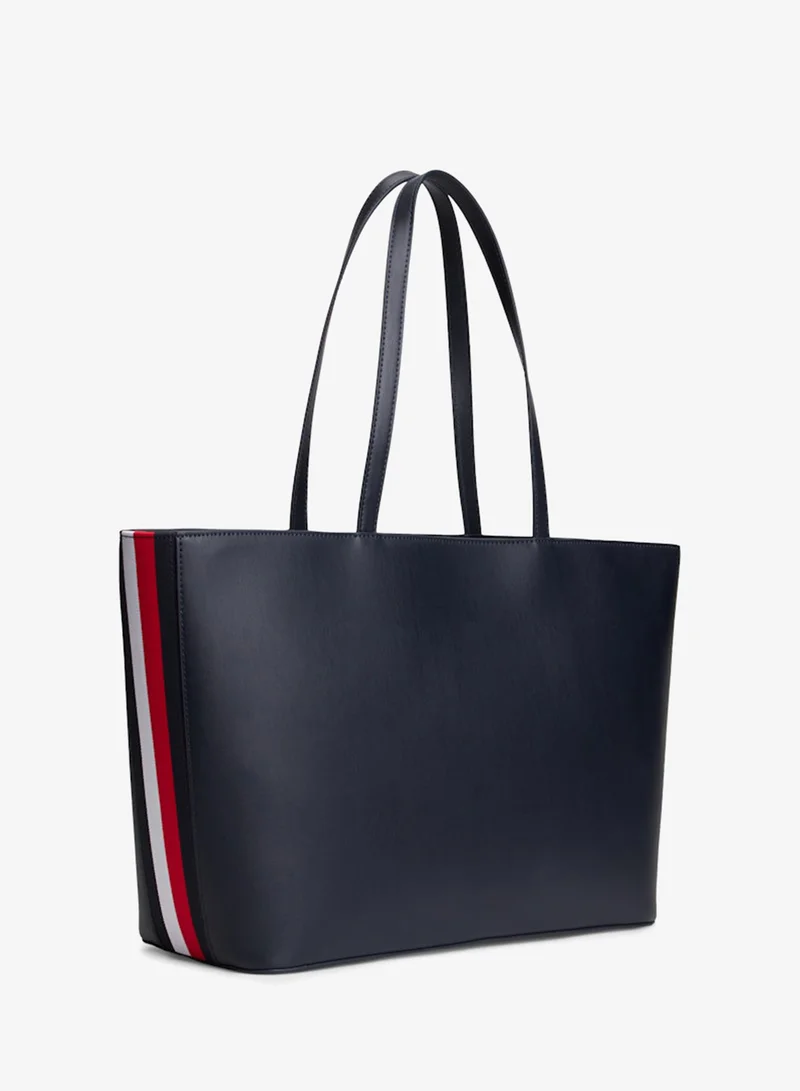 TOMMY HILFIGER  Monogram Plaque Tote Bag for Women | Best Price UAE